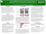 Improving Blood Donation Rates through Analysis of Motivational Factors for Repeat and New Black Donors by Jasmine A. Bazinet-Phillips, Ashfi Chowdhury, Olivia Darko, Michelle Falcone, Benjamin M. Glickman, Alec M. Schrager, and Tyler VanDyk