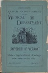 University of Vermont, College of Medicine Bulletin