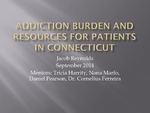 Addiction Burden and Resources for Patients in Connecticut by Jacob Reynolds