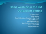 Hand-washing in the FM Outpatient Setting