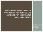 Increasing Awareness of Community Resources and Support for Individuals with Depression