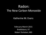 Radon: The New Carbon Monoxide