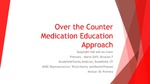 Over the Counter Medication Education Approach