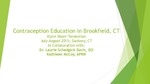 Contraception Education in Brookfield, CT by Kiyon Naser-Tavakolian