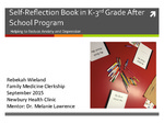 Self-Reflection Book in K-3rd Grade After School Program by Rebekah Wieland