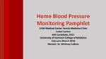 Home Blood Pressure Monitoring Pamphlet by Isobel Ycasas Santos