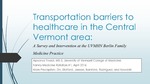 Transportation is a Barrier to Healthcare in Central Vermont