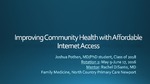 Improving Community Health with Affordable Internet Access by Joshua Jeremy Pothen