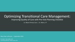 Optimizing Transitional Care Management