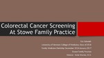 Colorectal Cancer Screening by Eric Schmidt