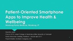 Patient-Oriented Smartphone Apps to Improve Health & Wellbeing by Geordie C. Lonza