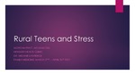 Rural Teens and Stress