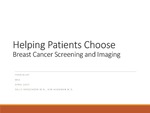 Breast Cancer Screening - Helping Patients Choose