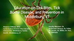 Education on Tick Bites, Tick Borne Disease, and Prevention in Middlebury, VT