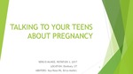 Talking To Your Teens About Pregnancy by Sergio Andres Munoz