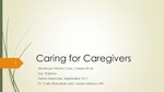 Caring for Caregivers: Addressing Caregiver Burden in Newtown, Connecticut by Zachary Wunrow