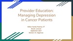 Provider Education: Managing Depression in Cancer Patients