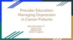 Provider Education: Managing Depression in Cancer Patients by Nicole Leonard