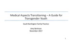 Medical Aspects of Transitioning - A Guide for Transgender Youth