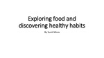 Discovering healthy eating habits