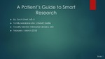 A Patient's Guide to Smart Research by Zachary Winston Ehret