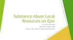 List of Local Resources for Substance Abuse Disorders in Burlington, VT