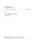 Lyme Disease Prevention by Russell D. Himmelstein