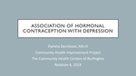 The Association of Hormonal Contraception with Depression by Pamela Derickson