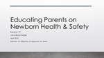 Educating Parents on Newborn Health and Safety