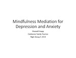 Meditation for Depression and Anxiety
