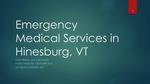 Emergency Medical Services in Hinesburg, VT by William Tyler Prince