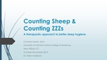 Counting Sheep & Counting ZZZs: A Therapeutic Approach to Better Sleep Hygiene by Cameron Burke