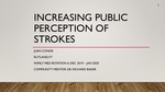 Increasing Public Perceptions of Stroke