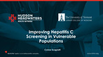 Improving Hepatitis C Screening in Vulnerable Populations by Connor Scagnelli