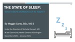 The State of Sleep: What Keeps Vermont Up at Night?
