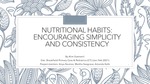 Nutritional Habits: Encouraging Simplicity and Consistency by Alim Esemenli