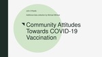 Community Attitudes Towards Covid-19 Vaccination by John P. O'Keefe