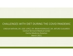 Challenges with Diet during the COVID Pandemic