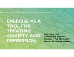 Exercise as a Tool for Treating Anxiety and Depression by Lizzi Hahn