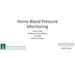 At Home Blood Pressure Monitoring