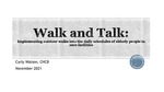 Walk and Talk by Carly H. Watson
