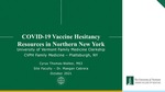 COVID-19 Vaccine Hesitancy Resources in Northern New York by Cyrus Neal Thomas-Walker and Maegan Cabrera MD
