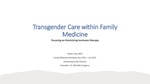 Transgender Care within Family Medicine: Focusing on Feminizing Hormone Therapy