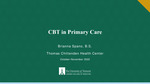CBT in Primary Care