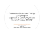 The Medication-Assisted Therapy (MAT) Program Algorithm at Community Health Centers Riverside (CHC-R)
