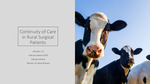 Continuity of Care in Rural Surgical Patients by Sydney M. Cardozo
