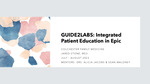 GUIDE2LABS: Integrated Patient Education in Epic