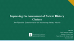 Improving the Assessment of Patient Dietary Choices by Jiayi Luo