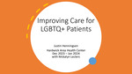 Improving Care for LGBTQ+ Patients by Justin Henningsen