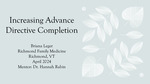 Increasing Advance Directive Completion